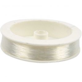 Nylonschnur, Dicke 0,4 mm, Zugfestigkeit: 23 kg, 100m/ 1 Rolle [HOB-61566]
