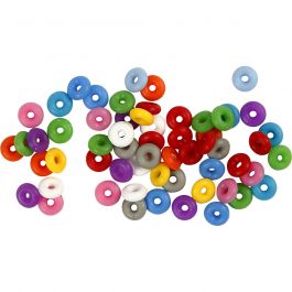 Anschlagringe, Sortierte Farben, 48 Stk/ 1 Pck [HOB-61574]