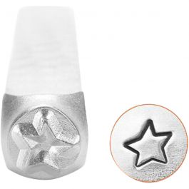 Prägestempel, Stern, L 65 mm, Größe 3 mm, 1 Stk [HOB-67566]