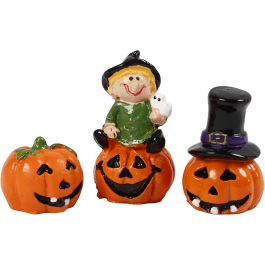 Miniatur-Figuren, H 1,5-3,5 cm, L 2 cm, B 2 cm, 3 Stk/ 1 Pck [HOB-69991]