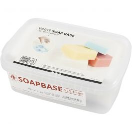 Weiße Seifenbasis, Weiß, 1 kg [HOB-70036]