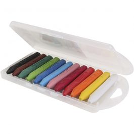 PRIMO Wachsmalstifte, Sortierte Farben, 5x12 Stk/ 1 Pck [HOB-410241]