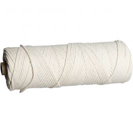 Docht für Bienen­wachsplatten, Geeignet für Kerzen aus Bienenwachsplatten, Nr. 3, Dicke 2-3 mm, 100 g, 80 m/ 1 Rolle [HOB-73382]