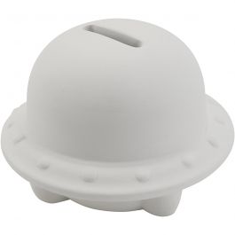 Tier-Spardosen, UFO, Größe 9x9x8 cm, 6 Stk/ 1 Pck [HOB-744443]