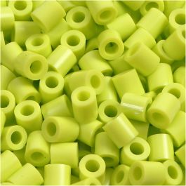 Bügelperlen, Größe 5x5 mm, Lochgröße 2,5 mm, medium, Mintgrün (32241), 6000 Stk/ 1 Pck [HOB-751091]