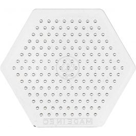Steckplatte, Kleines Sechseck, Größe 7 cm, medium, 10 Stk/ 1 Pck [HOB-753071]