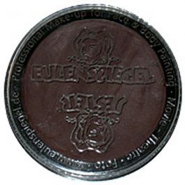 Eulenspiegel Gesichtsschminke, Dunkelbraun, 20 ml/ 1 Dose [HOB-76023]