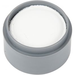 Grimas Gesichtsschminke, Weiß, 15ml/ 1 Dose [HOB-77010]