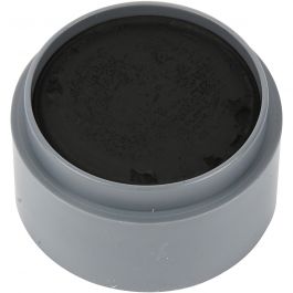 Grimas Gesichtsschminke, Schwarz, 15 ml/ 1 Dose [HOB-77020]