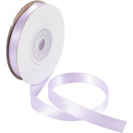 Satinband, B 10 mm, Helllila, 10 m/ 1 Rolle [HOB-780144]