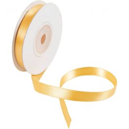 Satinband, B 10, Gelb, 3x10 m/ 1 Rolle [HOB-780214]