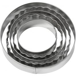 Ausstechformen, Kreis, Größe 8 cm, 5 Stk/ 1 Pck [HOB-782882]