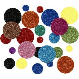 Moosgummikreise, D 12+20+32 mm, 150 sort./ 1 Pck [HOB-790220]