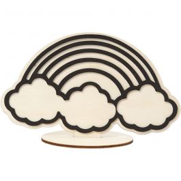 Deko-Figur, Regenbogen, H 10,5 cm, 1 Stk [HOB-791955]