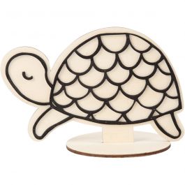 Deko-Figur, Schildkröte, H 10 cm, 1 Stk [HOB-791958]