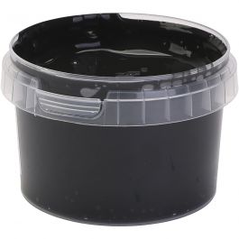 PRIMO Fingerfarbe, Schwarz, 250 ml/ 1 Fl. [HOB-630184]