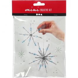 Mini Kreativ Set, Schneeflocken, 1 Pck [HOB-977352]
