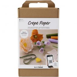 Starter Kreativ Set Krepppapier, Sortierte Farben, 1 Pck [HOB-97738]