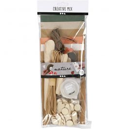 Kreativ Sortiment, Natur, 1 Pck [HOB-977444]