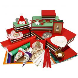 Riesen-Weihnachtsbastel-Paket, Sortierte Farben, 1 Set [HOB-99205]