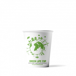 Kaffeetasse 180cc 7.5oz Ø7 cm FSC®Mix Green life (2.500 Stück) [TK-9987965]