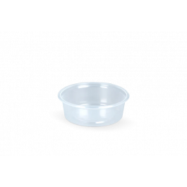 Runder Behälter PP 50cc Ø7 cm transparent (1.000 Stück) [TK-9987975]