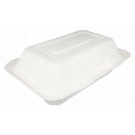 Menübox 1-Fächer Zuckerrohr 15,5x8,3x23 cm IP10 (500 Stück) [TK-9988190]