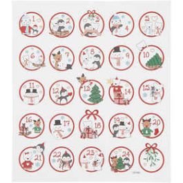 Sticker, Polar Fun 1-24, 15x16,5 cm, 1 Bl. [HOB29186]
