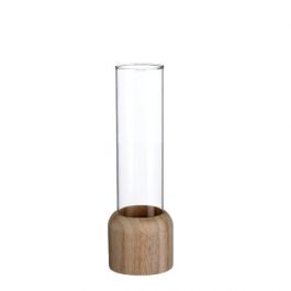 Testrohr mit Holzbasis 5x28cm (1 Stück) [IFS-29219]