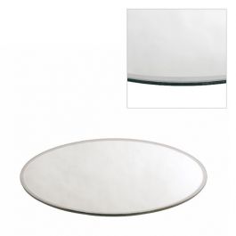 Runde Spiegelplatte Ø58cm mit Schrägkanten (1 Stück) [IFS-30204]