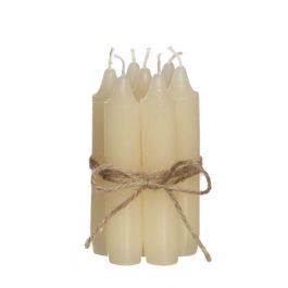 Kerzen Cremefarbig 11cm (7 Stück) [IFS-32163]
