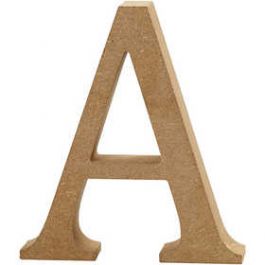 Buchstabe, A, H: 13 cm, Stärke: 2 cm, 1 Stck. [HOB56310]
