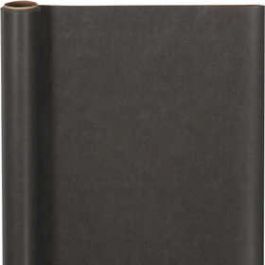 Geschenkpapier , Schwarz, B: 50 cm, 60 g, 5 m/ 1 Rolle [HOB199410]