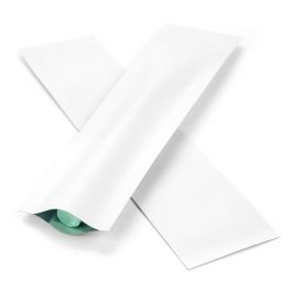 Plastikbeutel Mattweiß 3.8x15.2cm Verschweißbar (100 Stück) [CRB6W]