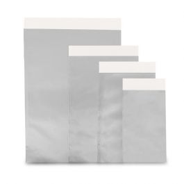 Luxus-Geschenktüten 7x13cm Silber (1000 Stück) [FP-FPK072]