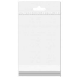 Headerbeutel Transparent 7.5x8cm Wiederverschließbar (100 Stück) [HB78]