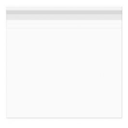 Klappenbeutel 23.5x23cm Hochtransparent (100 Stück) [B99S]