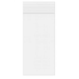 Druckverschlussbeutel 7.5x15cm Transparent PP 50 Mikron (100 Stück) [ZC36]
