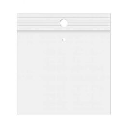 Druckverschlussbeutel mit Euroloch 33x33cm Transparent PP 50 Mikron (100 Stück) [ZR1313V]