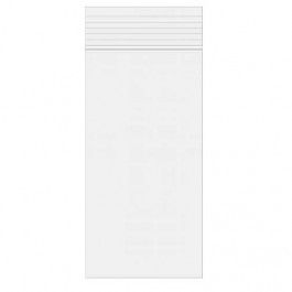 Druckverschlussbeutel 10x25.5cm Transparent PP 50 Mikron (100 Stück) [ZC410]