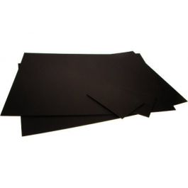 Hintergrundkarton Schwarz 20x25cm Bainbridge 100 Super (20 Stück) [BACC8]