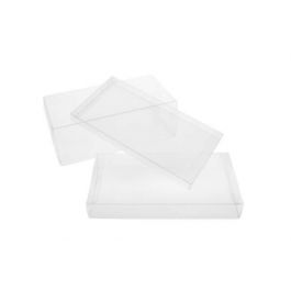 Klarsichtschachteln 14.9x1.6x19.8cm Transparent (25 Stück) [FPB162]