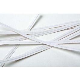 Verschluss-Streifen 10,2x0,4cm Weiß Papier (1.000 Stück) [TT4WH]