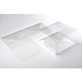 Klarsichtschachteln 14.9x14.9x7.6cm mit Automatikboden (25 Stück) [PLB203]