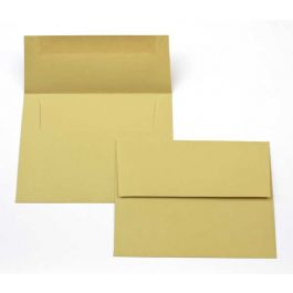 Umschläge Gold/Grün 14,6x11,1cm (50 Stück) [EC211]