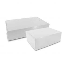 Luxus-Boxen für Lebensmittel 61x37x14cm Weiß (25 Stück) [FP-NS1026]