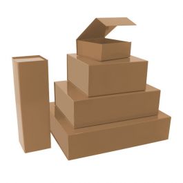 Magnetboxen 22x16.5x3cm Braun (25 Stück) [FP-VPD076]