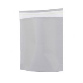 Papier-Versandtaschen 30x36+8cm Silber (250 Stück) [FP-VZP015]