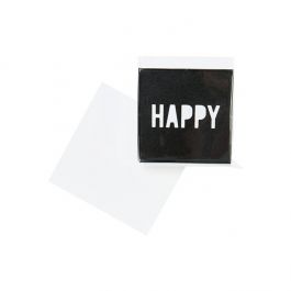 Flachbeutel 8.5x8.3cm OPP Transparent (100 Stück) [B33NF]