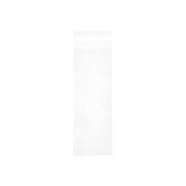 Klappenbeutel 8.1x22.7cm Hochtransparent (100 Stück) [B38]